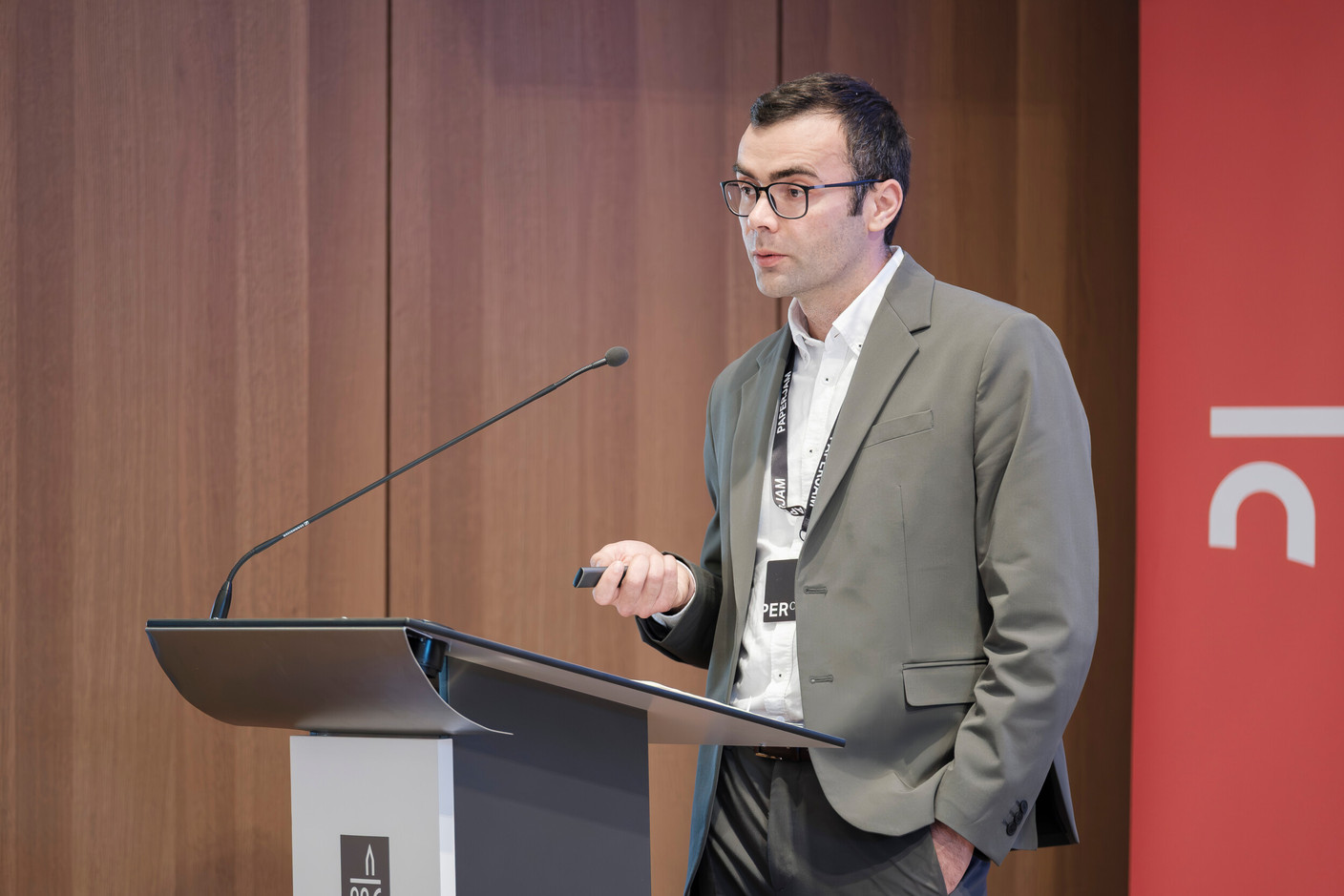 Paul Rigaux (Luxembourg AI Factory). (Photo: Jan Hanrion/Paperjam)