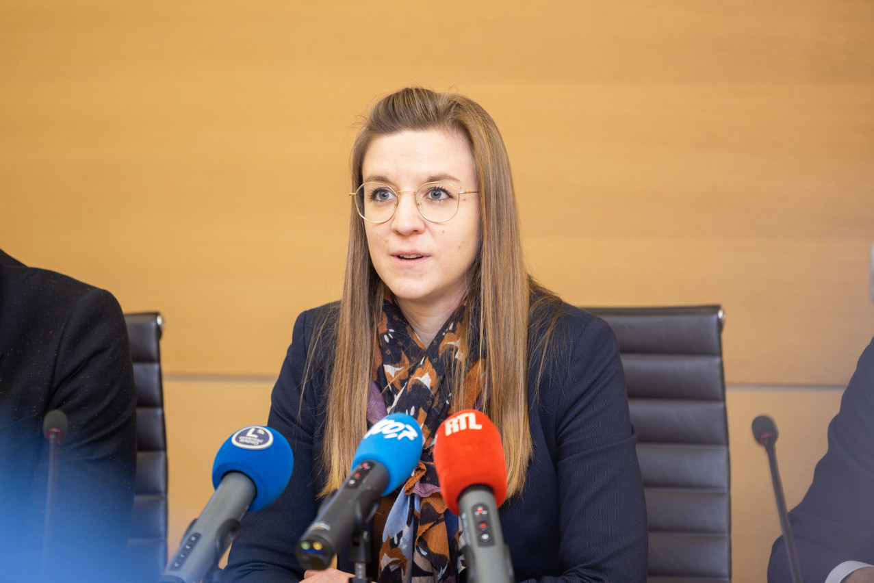 Avec 1.860 voix, Carole Hartmann (DP) a plus que doublé son score personnel des élections communales de 2017.  (Photo: Romain Gamba/Maison Moderne)