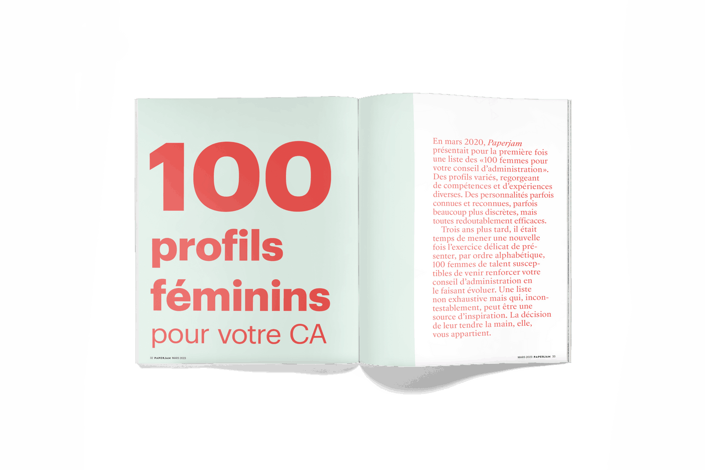 100 profils féminins pour votre CA. (Photo: Maison Moderne)