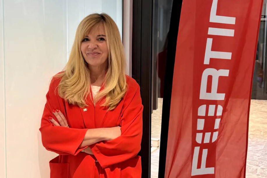 Caroline Van Cleemput, country manager for Belux at Fortinet. (Photo: Fortinet)