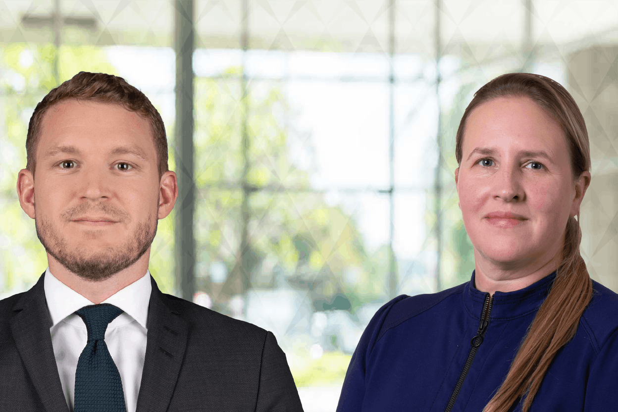 Cyril Poels, Senior Associate, Luxembourg and Julia Lloyd, Partner, UK at Norton Rose Fulbright  (Photo: Norton Rose Fulbright)