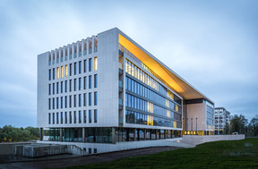 Le nouveau siège mondial du groupe Ferrero est au Luxembourg, au Findel. Photo: Utku Pekli