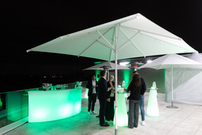 Inauguration of the CBRE House installed in the Prism building at the Cloche d'Or. Photo: Maëlle Helias Louis