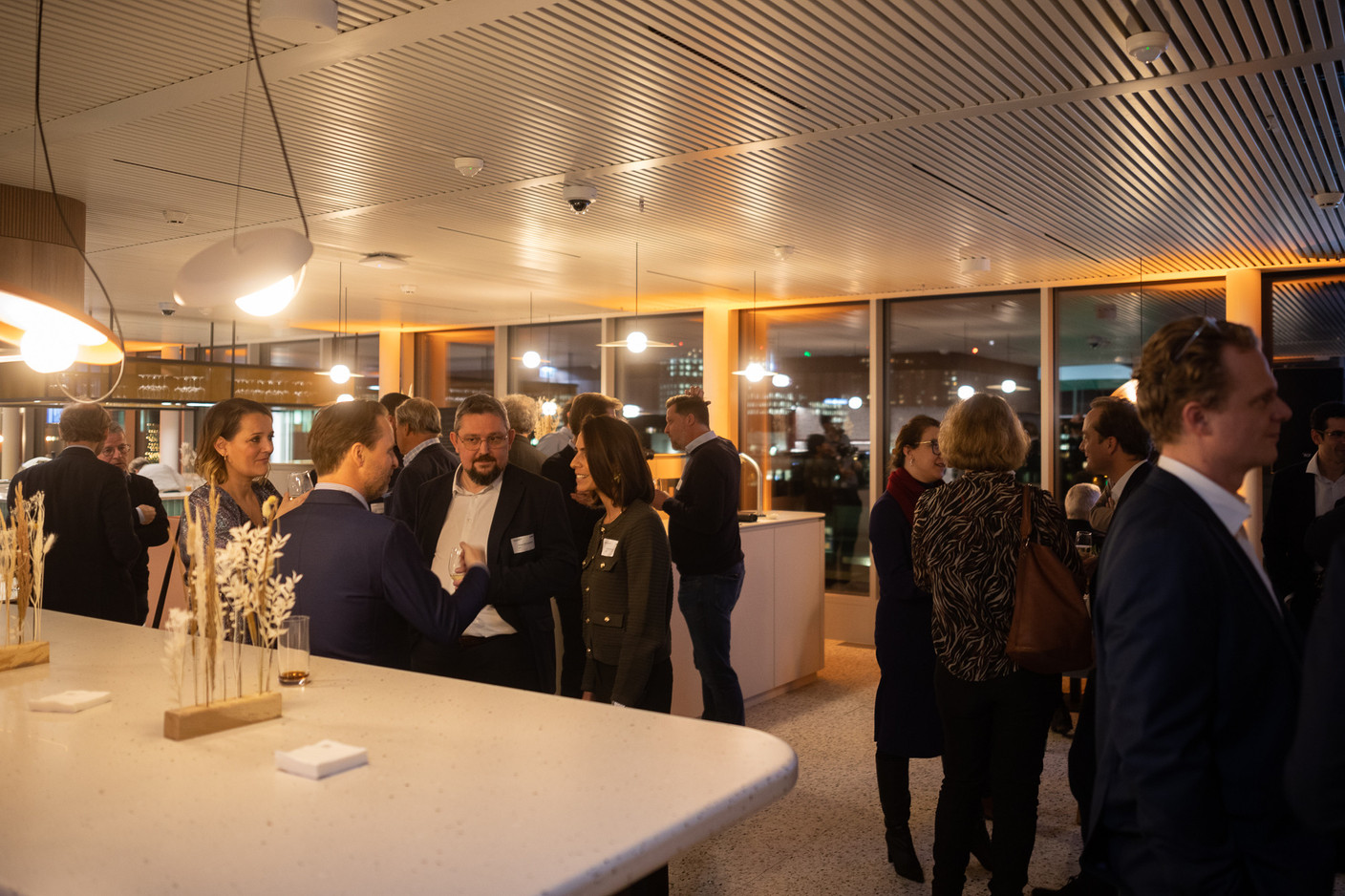 Inauguration of the CBRE House in the Prism building at the Cloche d'Or. Photo: Maëlle Helias Louis