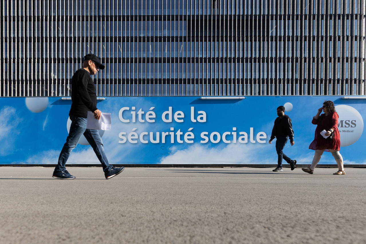 Le fait marquant de l’exercice 2023 a été le déménagement des servies du CCSS à la maison de la sécurité sociale quartier gare. (Photo: Guy Wolff/Maison Moderne)