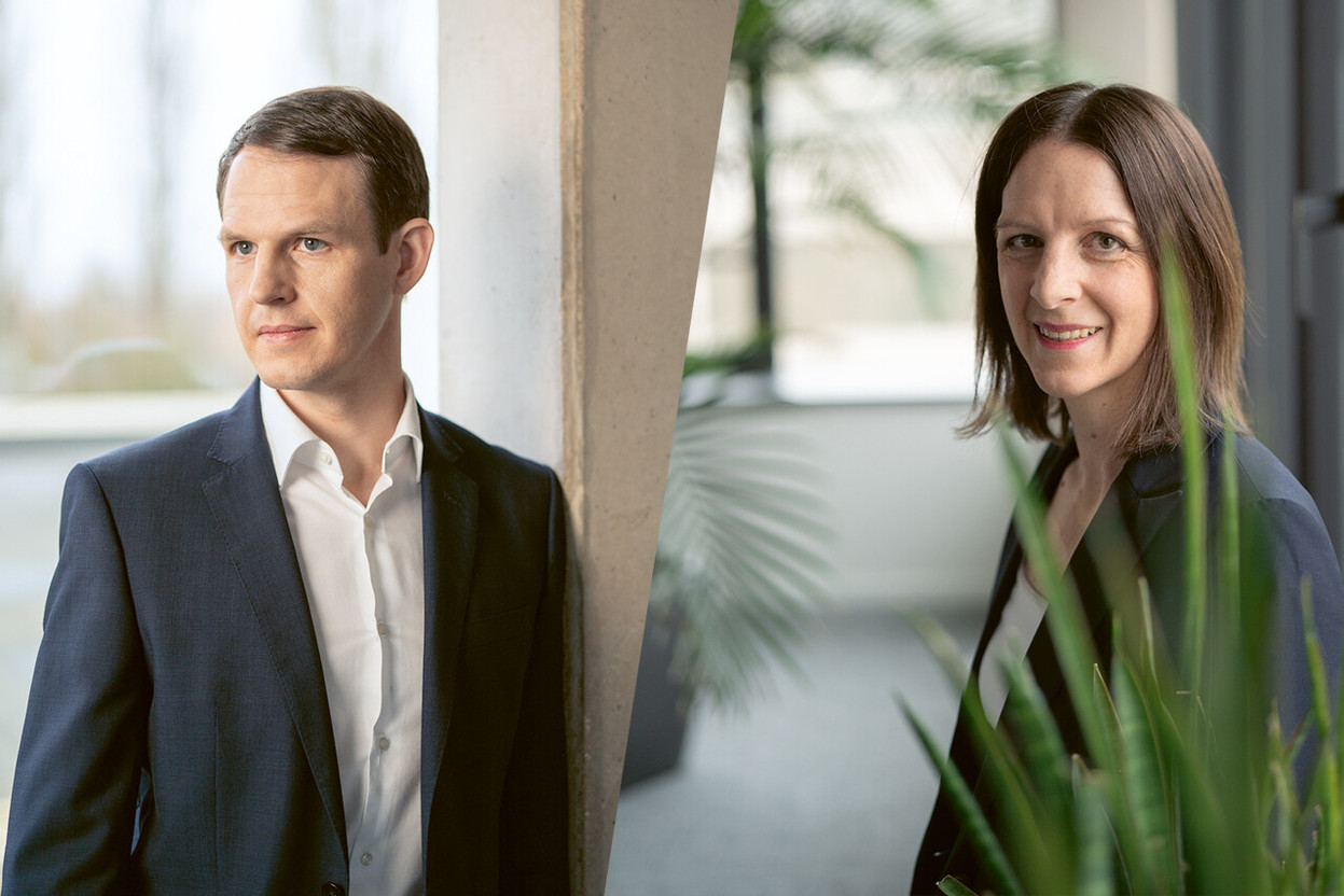 Paul and Lynn Elvinger are both members of the executive committee of Cebi International.  (Photos: Cebi)