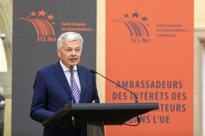 Didier Reynders, commissaire européen à la Justice. (Photo: Romain Gamba/Maison Moderne)