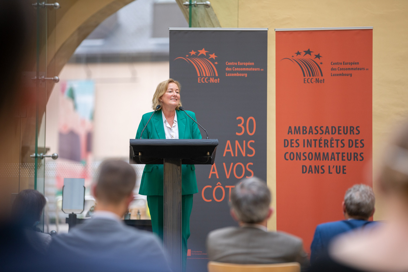 Paulette Lenert, ministre de la Protection des consommateurs. (Photo: Romain Gamba/Maison Moderne)
