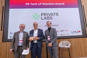The first edition of the awards brought together more than 300 participants, including 42 technology providers, fund services players, GPs, LPs, and innovation leaders. (Photo: Nader Ghavami)