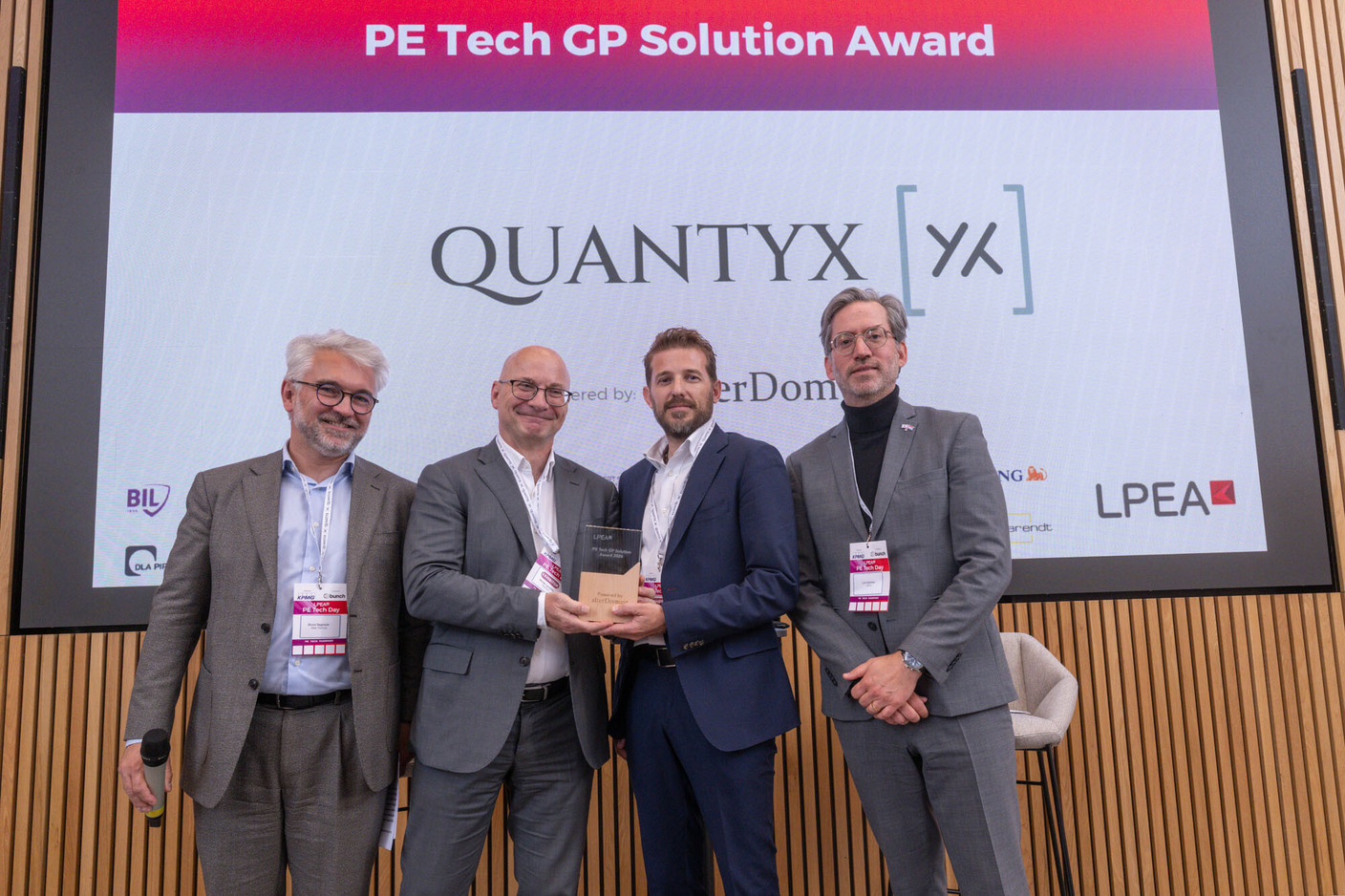 The first edition of the awards brought together more than 300 participants, including 42 technology providers, fund services players, GPs, LPs, and innovation leaders. (Photo: Nader Ghavami)