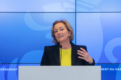 La ministre de la Santé a fait part de sa satisfaction par rapport à l’évolution de la situation, mais demeure très prudente quant à l’avenir. (Photo: Matic Zorman/Maison Moderne)