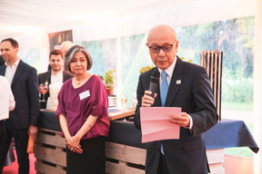 Jiro Okuyama (Japan Ambassadeur to Luxembourg) Christophe Debailleul