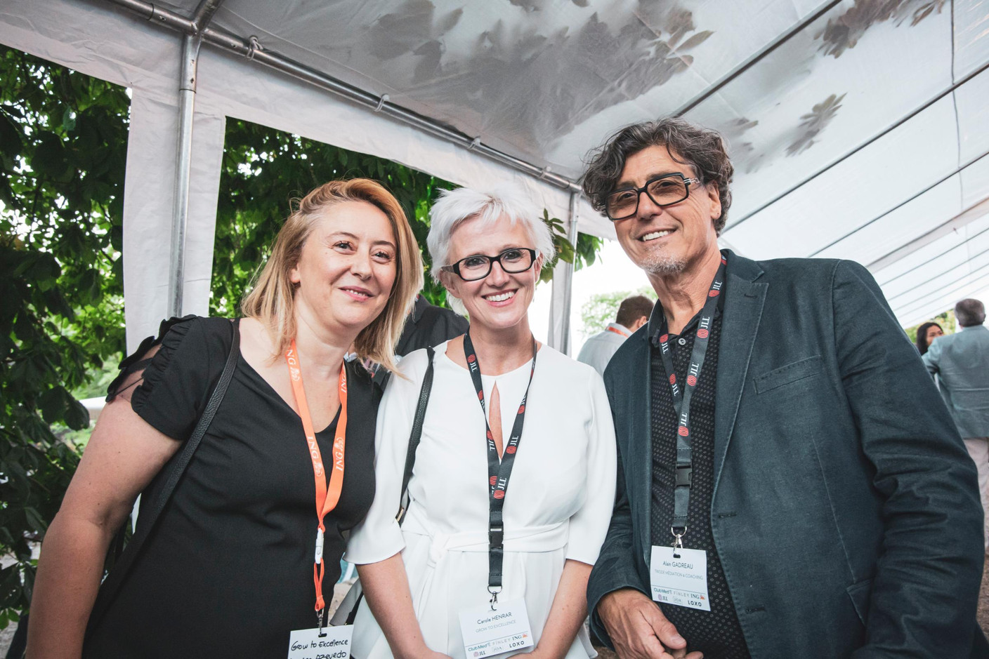 Monica Azevedo, Carole Henrar (Grow to Excellence) et Alain Gadreau (TRIODE Mediation & Coaching) (Photo: Patricia Pitsch/Maison Moderne)