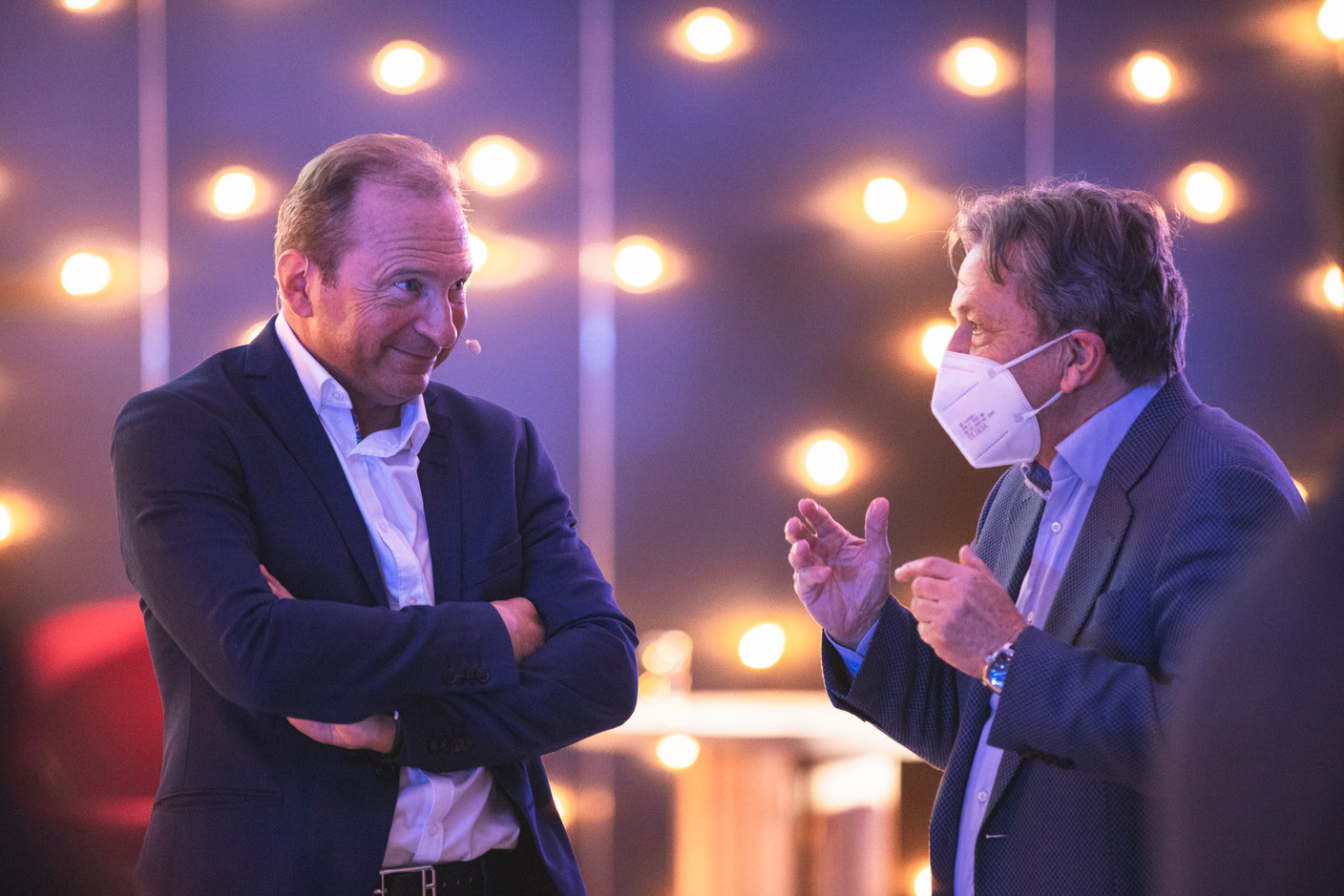 Gilles Roth (CSV) à gauche (Photo: Simon Verjus/Maison Moderne)