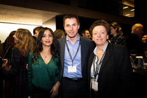 Norma Bello Cortes (JES'tudio) Mathias Guittet (Bureau Center) et Gaétane Meilleur (AIBM) ((Photo: Patricia Pitsch))