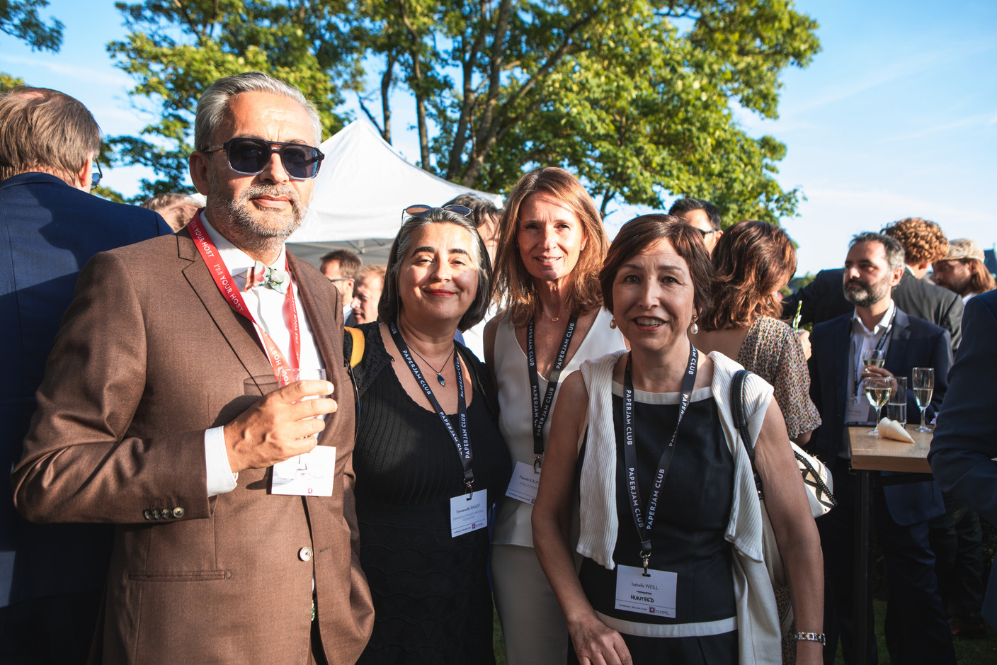 Mike Koedinger (Maison Moderne), Emmanuelle Ragot (Emmanuelle Ragot Lawyers & Associates), Pascale Kauffmann (Apollo Strategist) et Isabelle Weill (Hunteed). (Photos: Eva Krins/Maison Moderne)