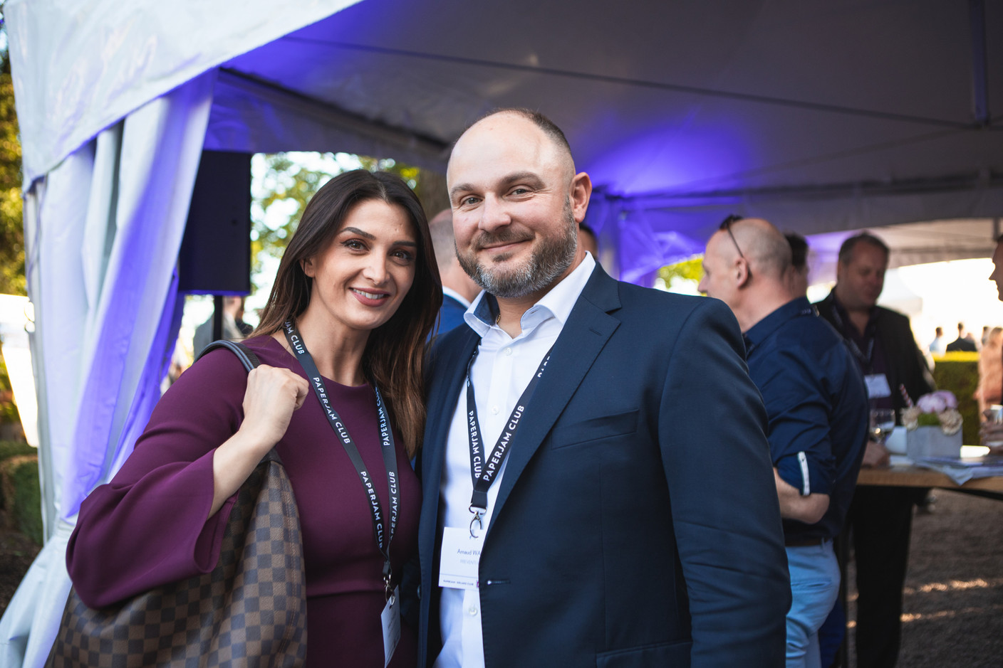 Senay Caglar (Inside Real Estate) et Arnaud Wald (Preventi-ca) (Photos: Eva Krins/Maison Moderne)