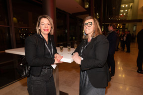 Stéphanie Noël (Victor Buck Services) et Catherine Lebrun (Subtile). (Photo: Eva Krins/Maison Moderne)