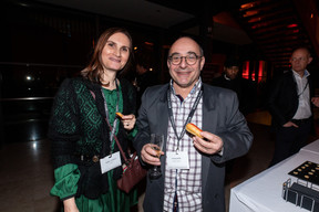 Isabelle Josson (Ophrys) et Christian Bur (Ecopaysages). (Photo: Eva Krins/Maison Moderne)
