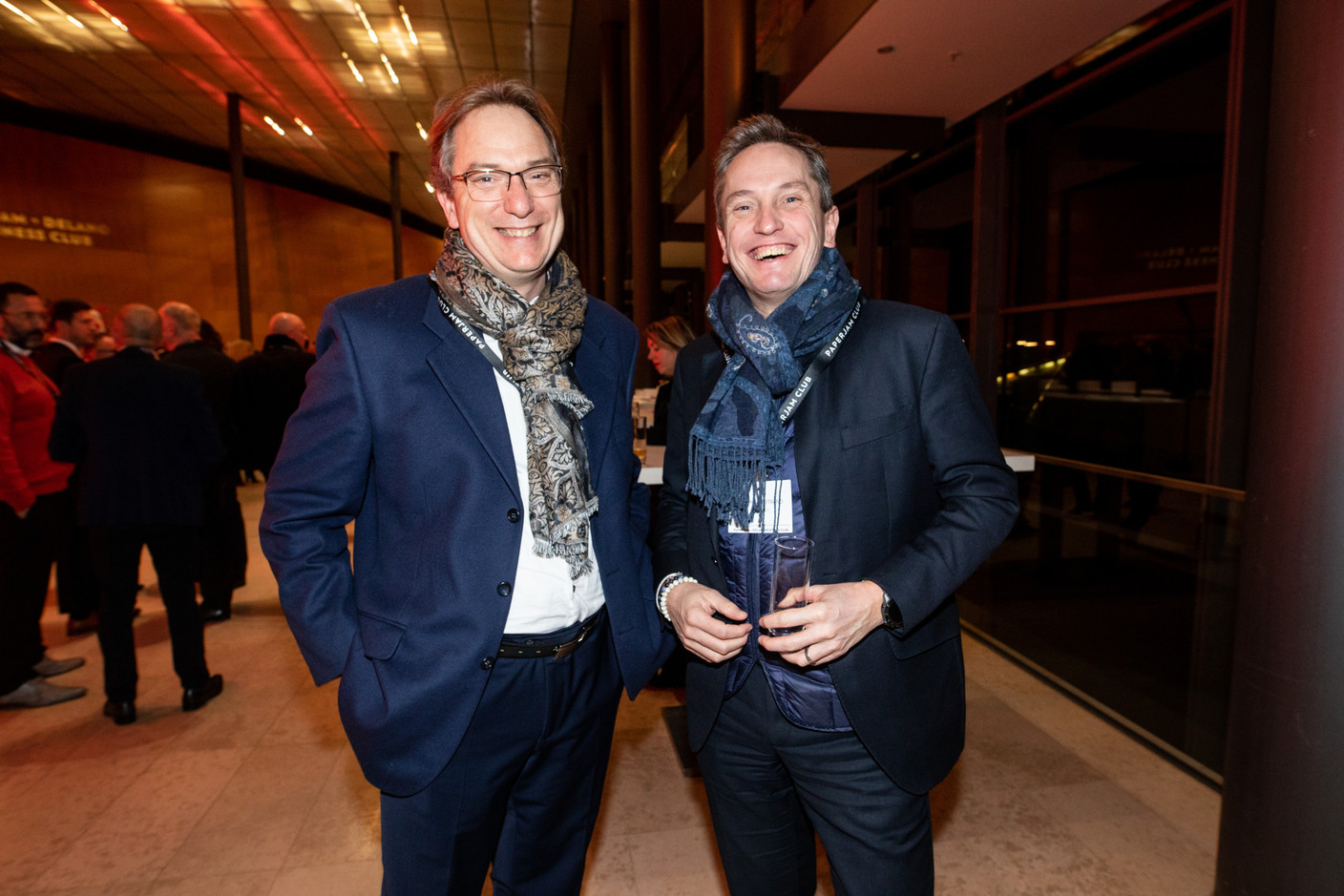 Yves Gaspard (Thomas & Piron) et Geoffroy Bertrand (BesixRed) (Photo: Eva Krins/Maison Moderne)