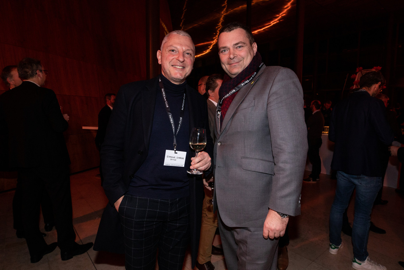 Emmanuel Charlier (Savills) et Xavier Kieffer (Sales-Lentz). (Photo: Eva Krins/Maison Moderne)