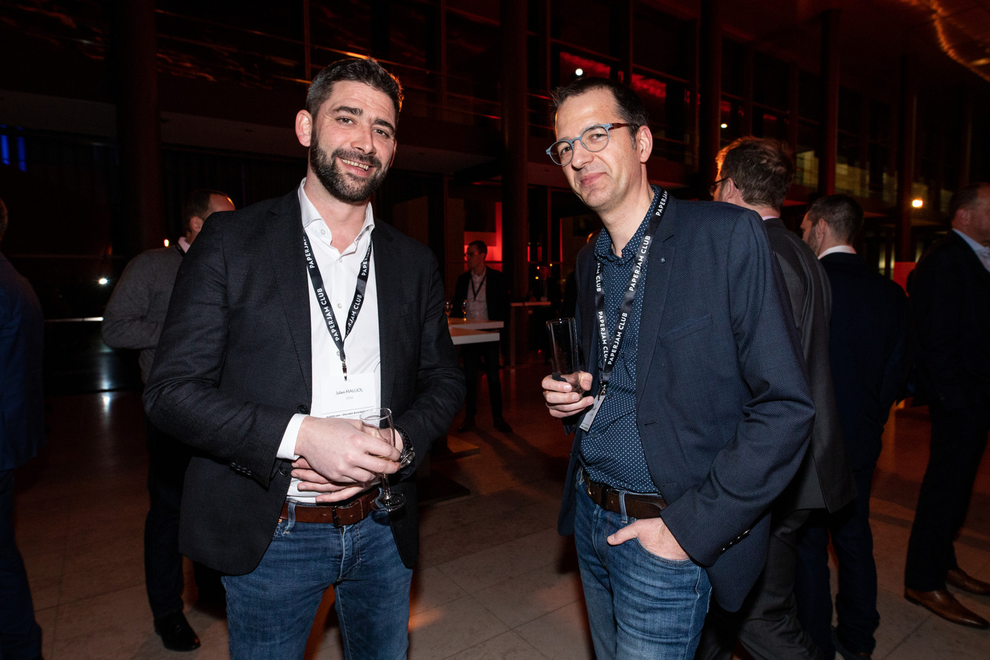 Julien Maujol (SFEIR) et Sylvain Chery (Agile Partner). (Photo: Eva Krins/Maison Moderne)