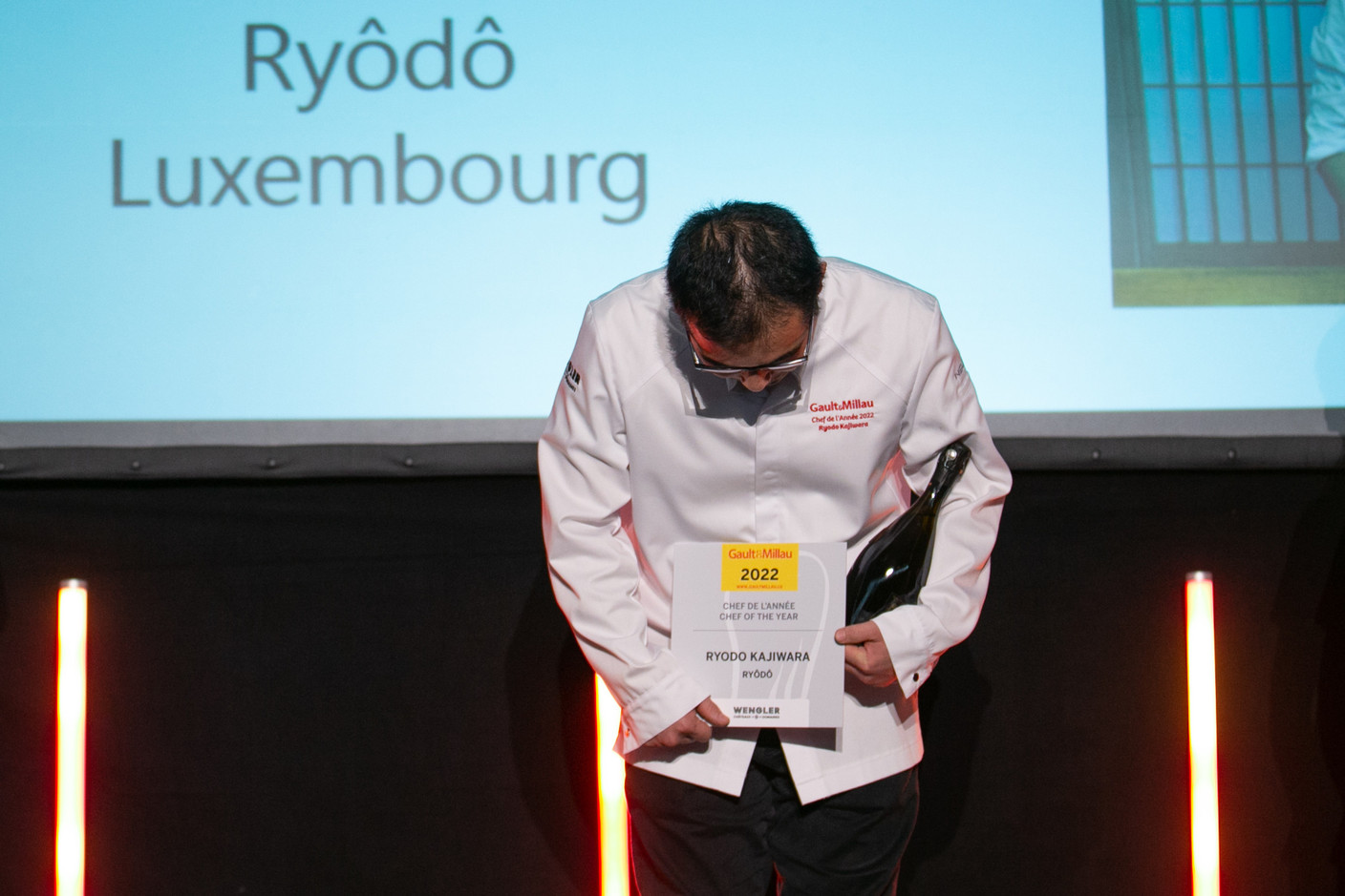 Ryôdô Kajiwara, Chef de l’année 2022 (Photo: Guy Wolff/Maison Moderne)