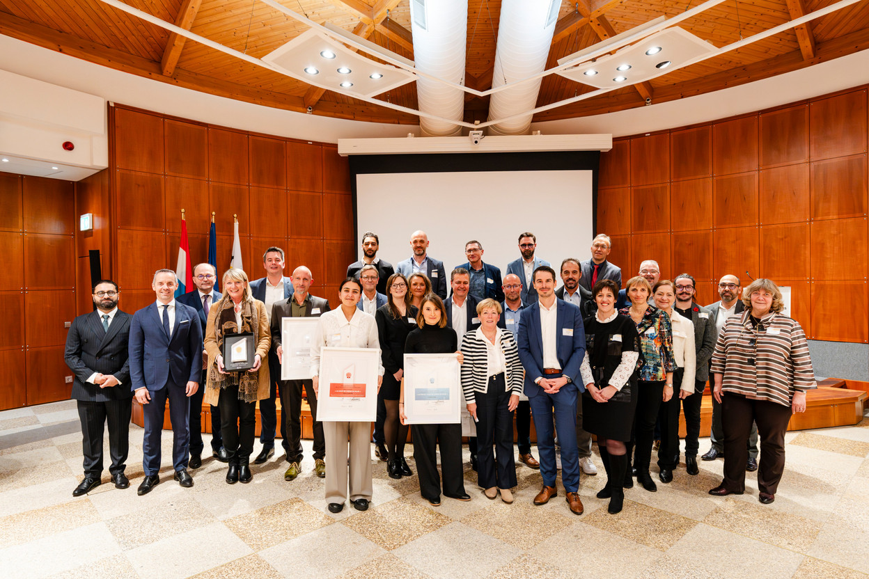 Three companies won a “silver” prize and one took home a “bronze” prize. Photo: Caroline Martin