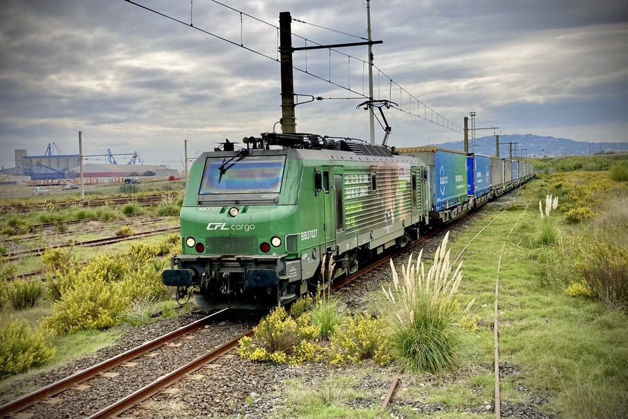 La liaison Sète-Poznan est assurée à hauteur d’un aller-retour par semaine. (Photo: CFL Multimodal)