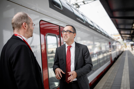 Transformation digitale, Marque employeur, Prix spécial du soutien aux équipes pendant la crise… Les CFL ont décroché trois prix aux Luxembourg HR Awards. Sur cette photo d’archives, Yves Baden, le directeur des ressources humaines. (Photo: Maison Moderne)