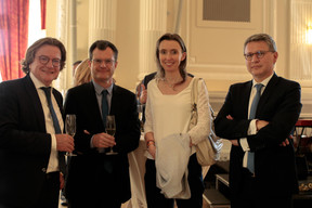 Pierre-Louis Colette (CA Indosuez Wealth), Olivier Maréchal (EY), Sandrine De Vuyst (ING) et François Dacquin (BGL BNP Paribas) ((Photo: Matic Zorman))
