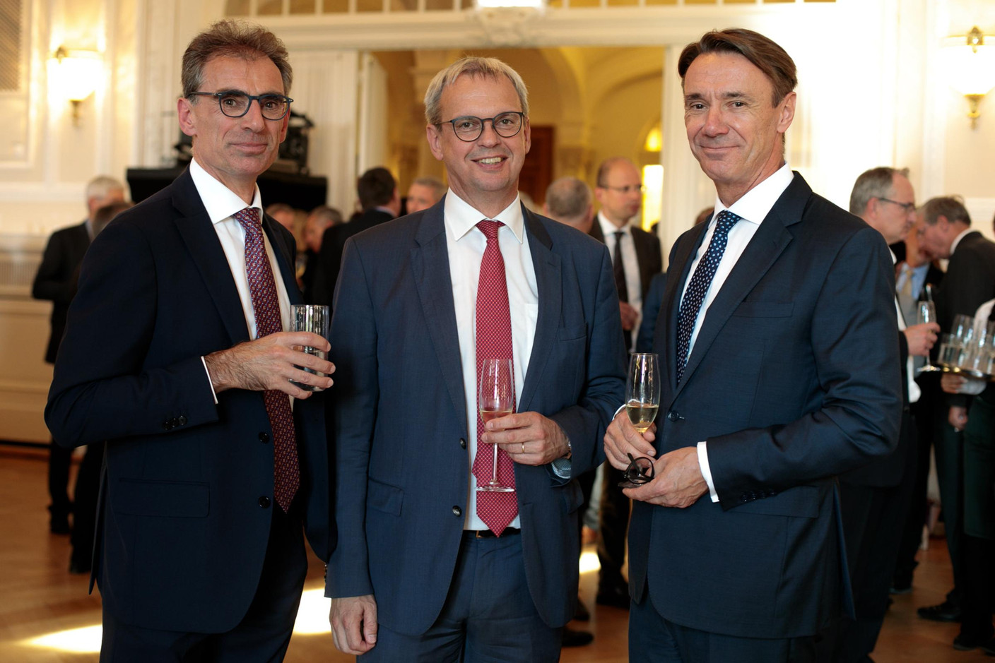 Gerdy Roose (BDO), Marc Hengen (Aca) et Pit Reckinger (Elvinger Hoss) (Photo: Matic Zorman)