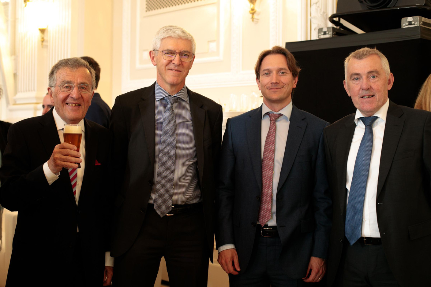 Paul Meyers, Jean-Paul Olinger (UEL) et Paul Marcy (Banque Raiffeisen) (Photo: Matic Zorman)