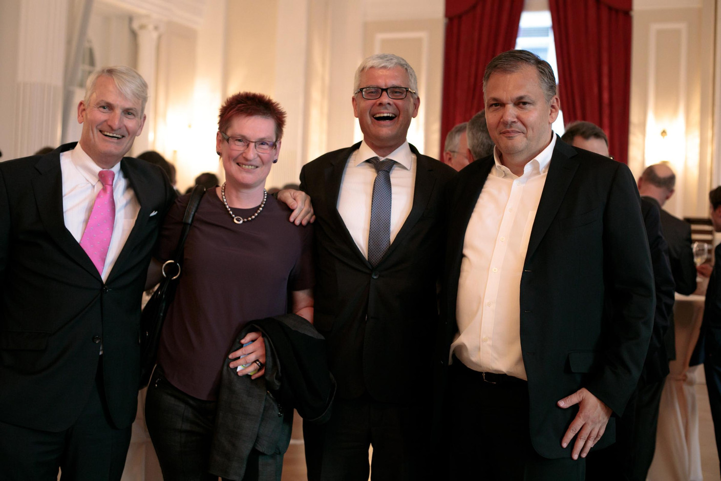 Kerstin Thinnes (PwC), Matthias Achilles et Thomas Keith (Photo: Matic Zorman)