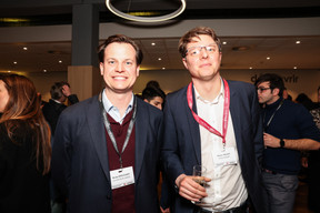 Nicolas Speeckaert (All Eyes On Me/ Skeeled) et Etienne Velasti (Maison Moderne). (Photos: Marie Russillo/Maison Moderne)