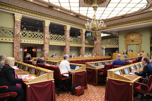 Les députés ont adopté le premier volet du plan de stabilisation de l’économie. (Photo : Chambre des députés)
