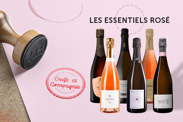 Champagnes d’artisans: les ‘Essentiels Rosé’ de Craft et Compagnie  ( Crédit : Craft et Compagnie )