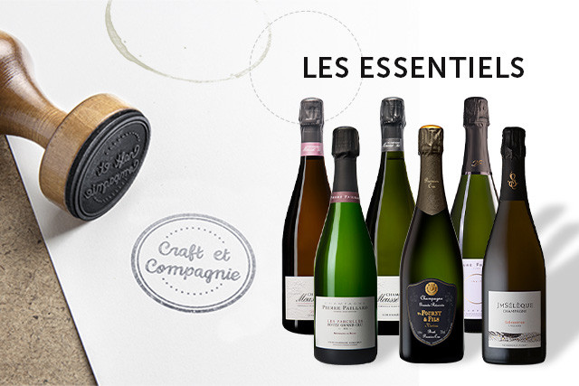 Champagnes d’artisans: les Essentiels de Craft et Compagnie ( Crédit Photo : Craft et Compagnie ) 