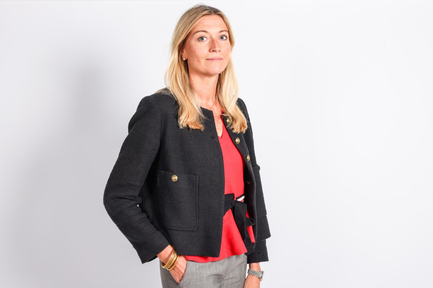 Kelly Hebert, Country Head BeLux & Head of ESG Development chez M&G Investments Crédit photo : Maison Moderne