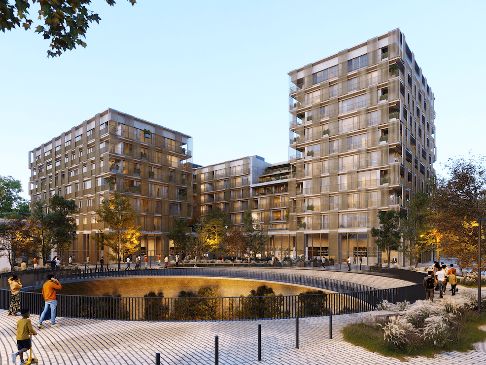 Eiffage Real Estate Luxembourg is developing a sustainable residential project in the Belval area. Photo: Eiffage Real Estate