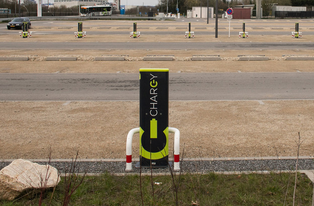 Les dernières inondations ont mis hors service 40 bornes de recharge Chargy sur 600, soit 6,6% du parc public. (Photo: Matic Zorman/archives)