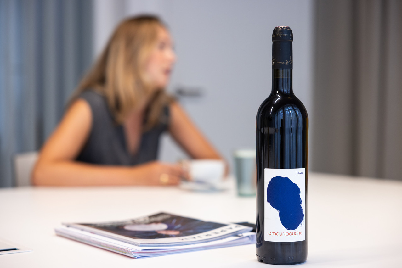 Charlotte Lassine designed the visual for the label herself and ensured that it matched as many tableware styles as possible.  Eva Krins/Maison Moderne 