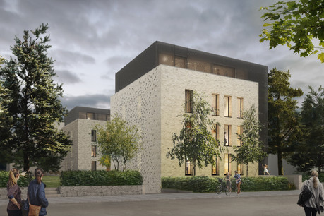 Les résidences «Les Charmes» sont conçues par Christian Bauer & Associés Architectes pour Seventyeight. (Illustration: CBA)