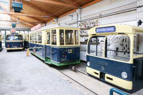 With its collection of vintage trams, buses and other historical objects, the Tram and Bus Museum showcases the evolution of urban mobility. Photo: Marie Russillo/Archives