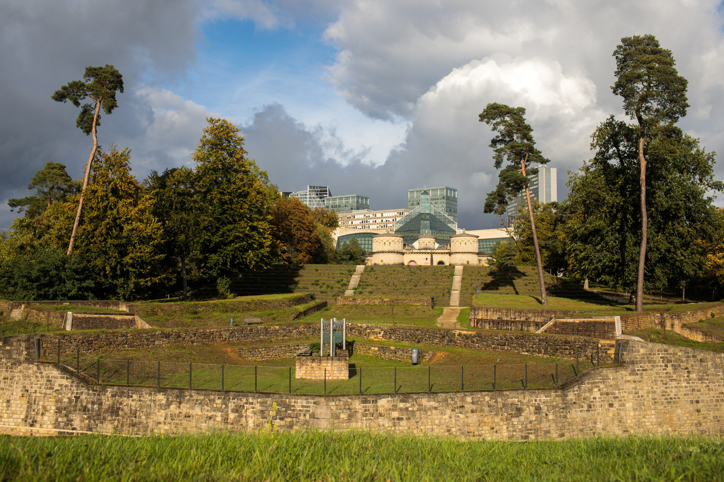 View of the the Dräi Eechelen Museum. Photo: Matic Zorman/Archives