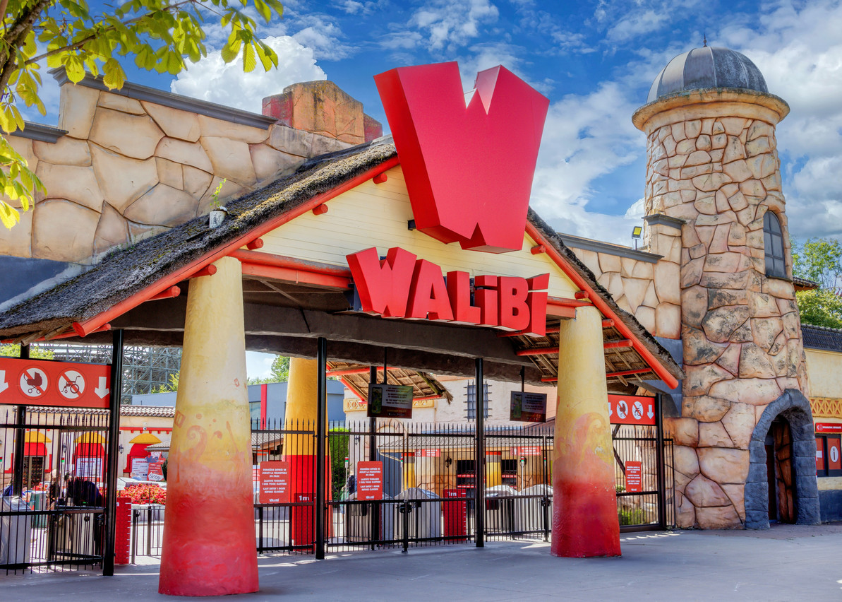 Walibi is an amusement park located in Wavre, Belgium. Photo: Shutterstock