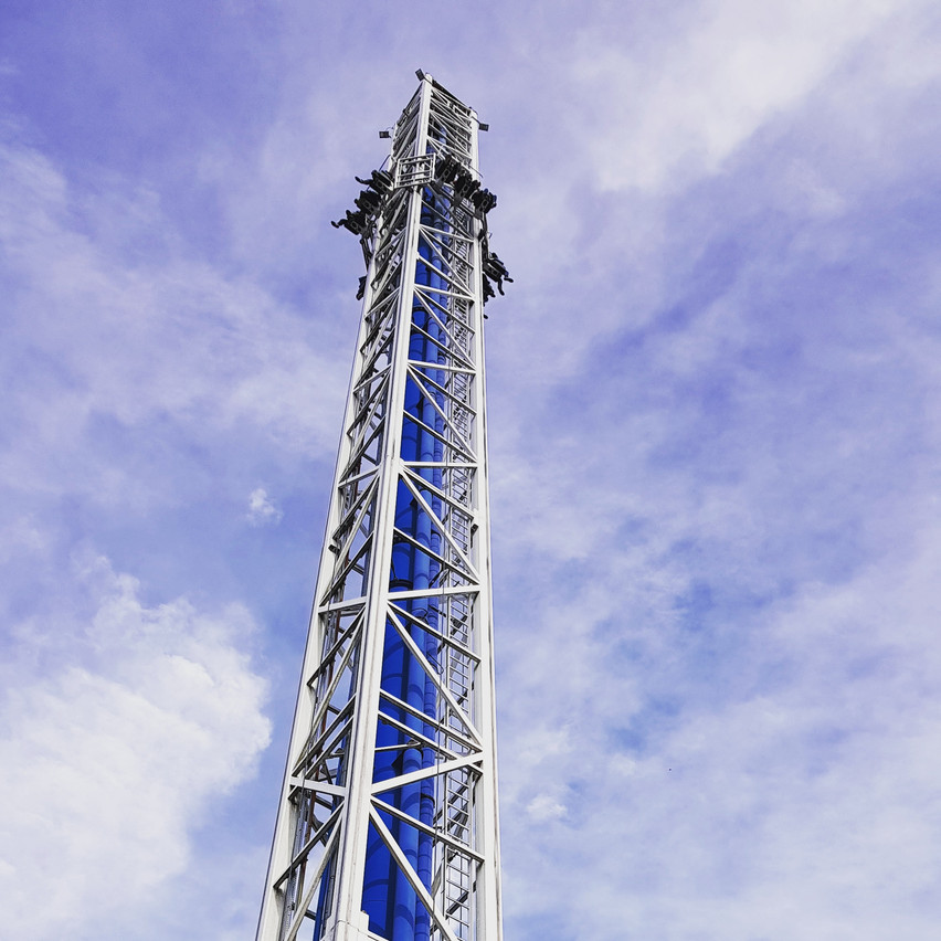 The tower at the Walygator amuseument park in Maizières-lès-Metz, France. Photo: Shutterstock