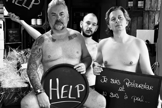 Des restaurateurs établis au Luxembourg suivent la démarche de Cyrille Schneider, comme ici, au Bistro 111, à Hettange-Grande. (Photo: Je suis restaurateur et je suis à poil)