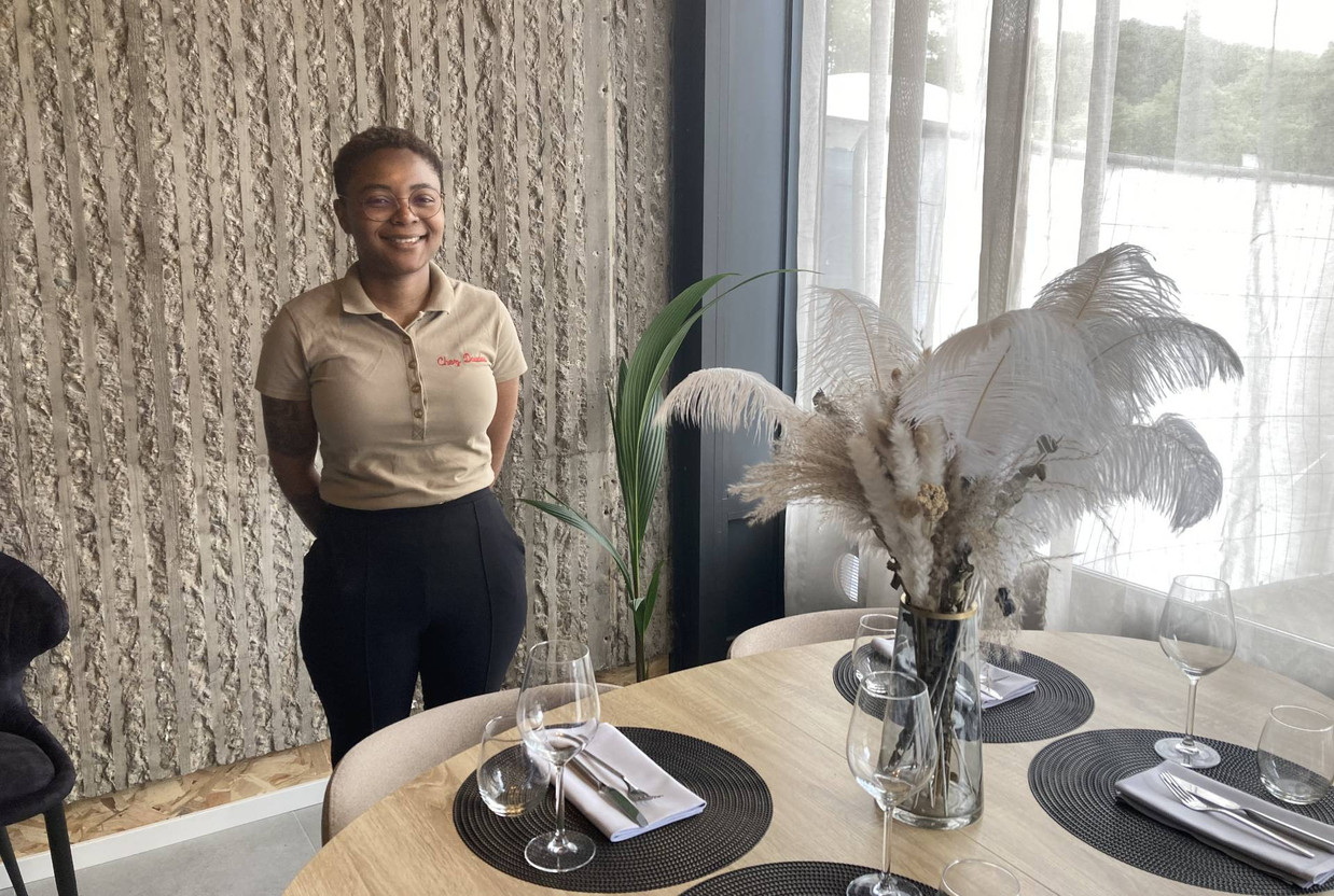 Marie Doumba Doumbé is the owner and chef of Chez Doudou in Luxembourg. Photo: Céline Coubray/Maison Moderne