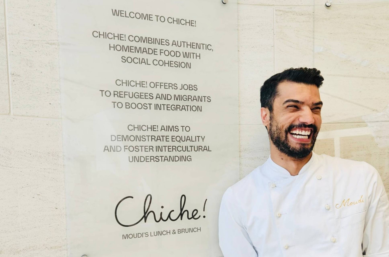 Moudi Alzaher, chef du Chiche! au Mudam (Photo: Chiche!)
